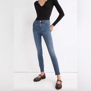 Madewell denim roadtripper supersoft skinny jeans